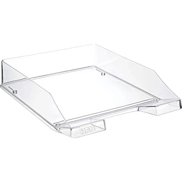 Han Briefablage 1026-x-23, Klassik transparent, A4, glasklar, stapelbar, Kunststoff