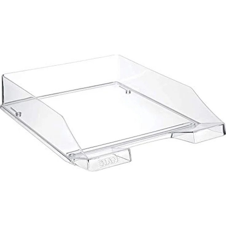Han Briefablage 1026-x-23, Klassik transparent, A4, glasklar, stapelbar, Kunststoff – Bild 1