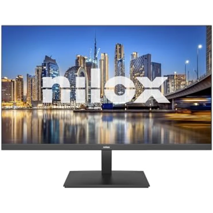 Nilox NXM24FHD1202, 23,8 Zoll LED IPS Gaming-Monitor, Full HD 1920x1080, 100 Hz, ergonomisches Design mit VESA-Halterung