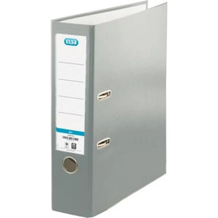 Elba Ordner 10456 GR smart Pro, PP, A4, 8cm, Kunststoffordner, grau