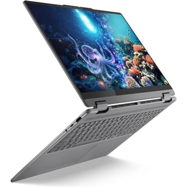 LENOVO Yoga 7i, Convertible mit 16 Zoll OLED-Display, Intel® Core™ Ultra 7 258V, 32 GB RAM, 1 TB SSD, Arc™ GPU, inkl. Lenovo Pen, Luna Grey, Windows 11 Home – Bild 7