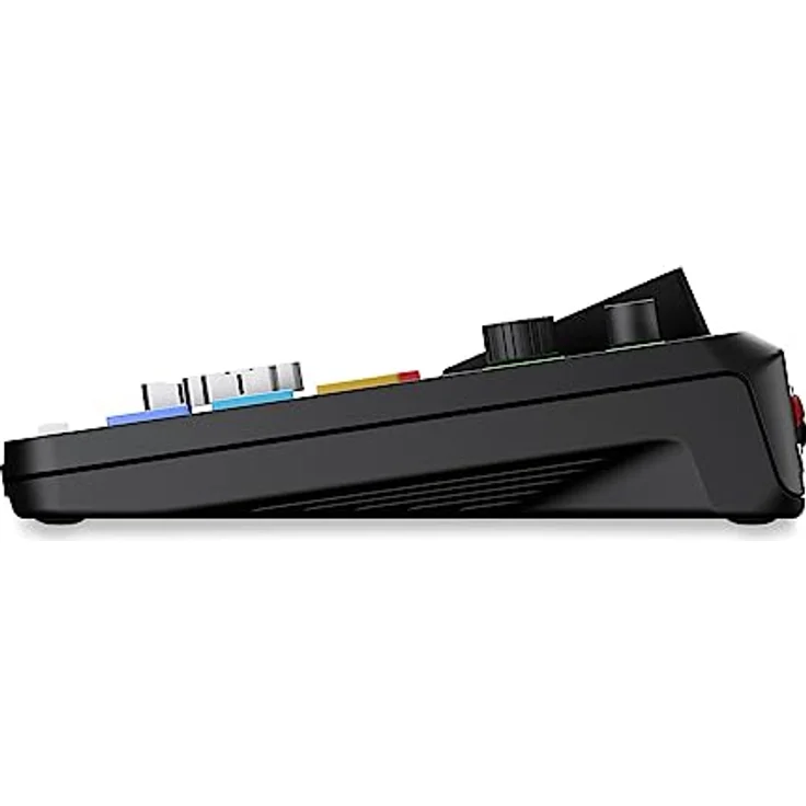 RØDE Rodecaster Duo Station, Mischpult mit Podmic und Kabel, 5,5 Zoll Touchscreen, Schwarz – Bild 6