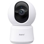 Arenti P2Q WiFi 5G 4MP 2,5K IP-Innenkamera mit Bewegungserkennung, Indoor Kamera in Weiß