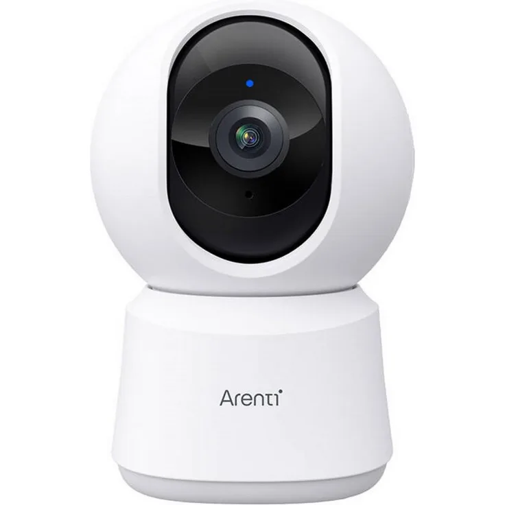 Arenti P2Q WiFi 5G 4MP 2,5K IP-Innenkamera mit Bewegungserkennung, Indoor Kamera in Weiß