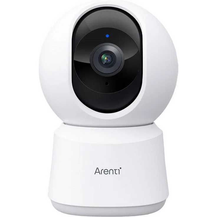 Arenti P2Q WiFi 5G 4MP 2,5K IP-Innenkamera mit Bewegungserkennung, Indoor Kamera in Weiß