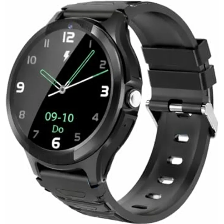 NikuTRAX Seniorenuhr NC120E Protect (DEMENZ) 4G, Smartwatch mit GPS, SOS-Notruf, Sturzsensor und LOCK-Funktion