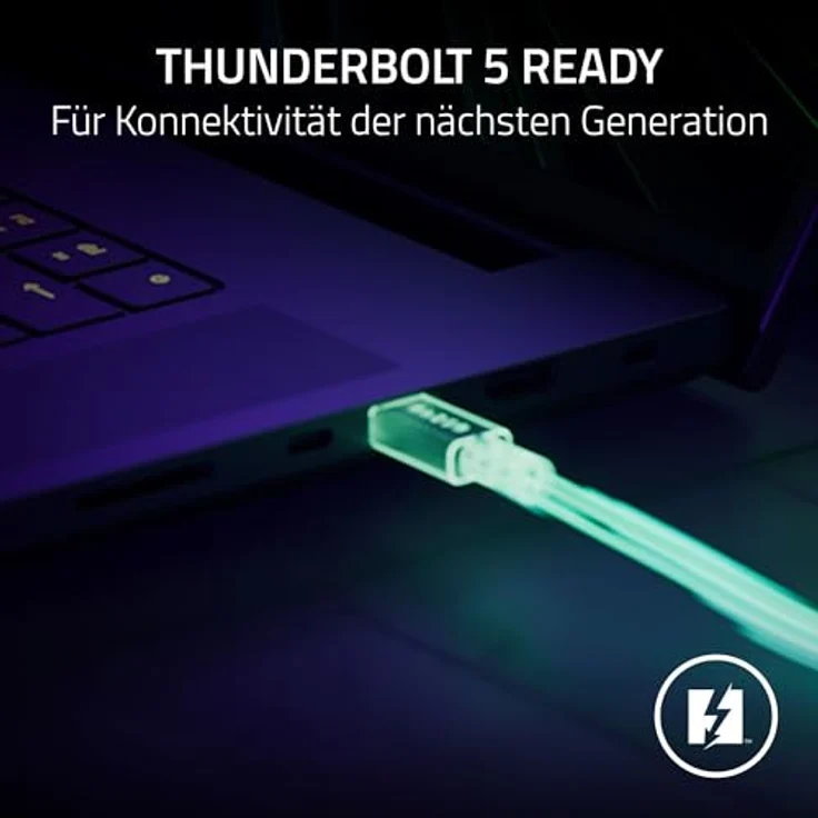 Razer Thunderbolt 5 Dock Mercury White, Laptop-Dockingstation mit vielseitigen Anschlussmöglichkeiten – Bild 2