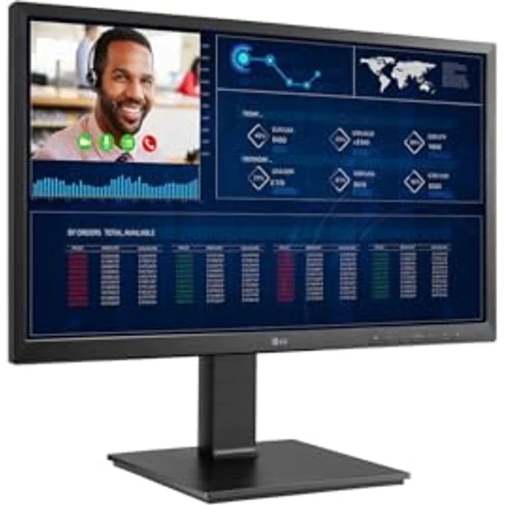 LG 24" 24CQ651W-BP All-in-One-PC, Intel Pentium 8GB 256GB SSD, 23.8" Full HD IPS Display, Windows 10 IoT Enterprise, Mattschwarz – Bild 7