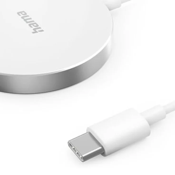 Hama MagCharge FC15 (15 W), Wireless Charger, Weiss – Bild 3