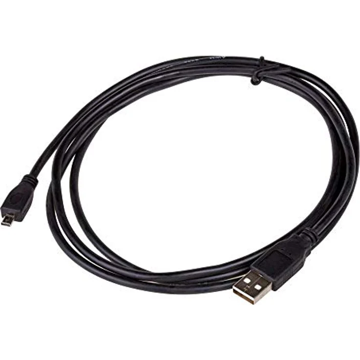 AKYGA USB A auf UC-E6 Stecker Kabel Datenkabel für Kamera Nikon Coolpix 1.5 m – Bild 2
