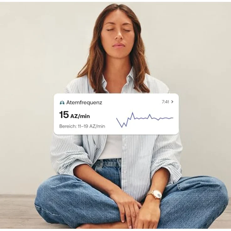 Withings ScanWatch Light, Hybrid-Smartwatch, 24-Stunden-Überwachung der Herz-Kreislauf-Gesundheit, Menstruationszyklus-Tracker, Schlaf- und Aktivitätstracker, 30 Tage Batterie, kompatibel mit Android, Rosegold – Bild 5