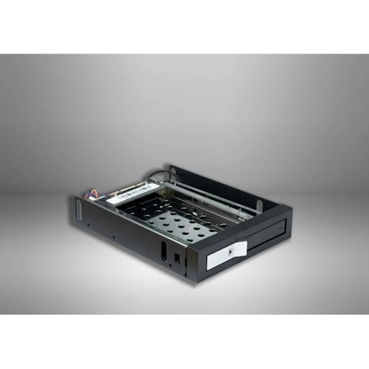 Inter-Tech Wechselrahmen SR-2513, Hot-Swap-Gerät für 1x2,5" Festplatte in 3,5" Schacht, inklusive Diebstahlschutz – Bild 8