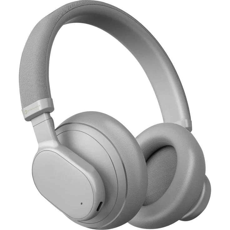 Forcell Touch Beat Bluetooth Headset, ANC Kopfhörer mit 30 Stunden Akkulaufzeit, Kabellos, Grau