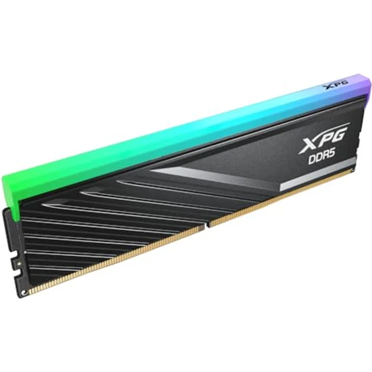 ADATA XPG Lancer Blade RGB 16GB DDR5-6400 DIMM, CL32, schwarz, Intel XMP 3.0 & AMD EXPO-kompatibel (AX5U6400C3216G-SLABRBK) – Bild 3