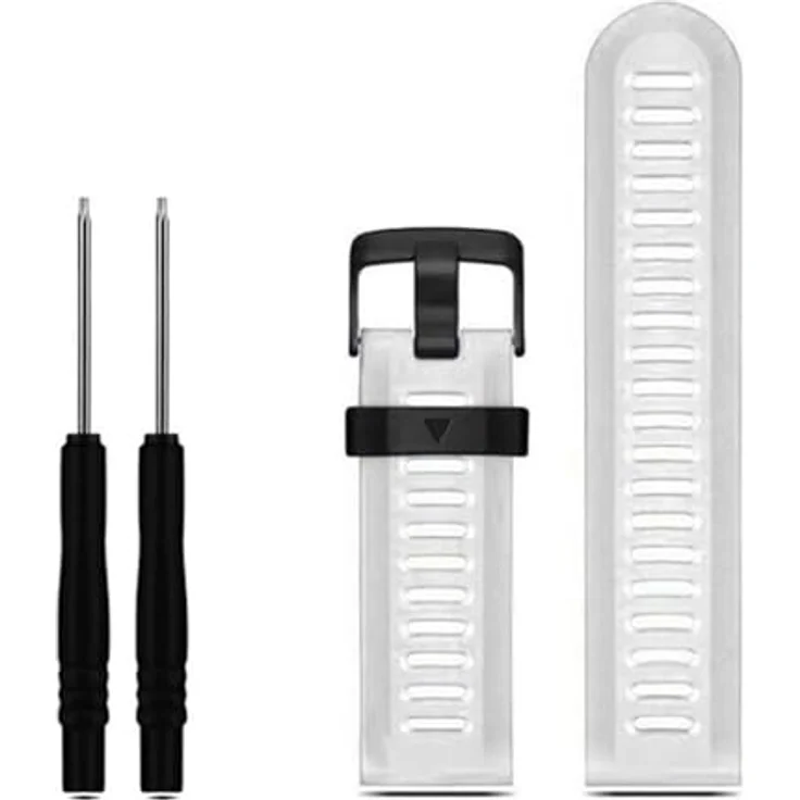 INF Silikon Uhrenarmband für Garmin Fenix 3 HR/6X/5X Sapphire/Descent MK1, verstellbar, atmungsaktiv, wasserabweisend, mit Schraubendreher Set – Bild 1