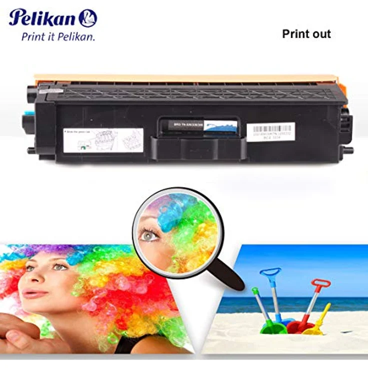 Pelikan TN-326BK, Toner mit exakter Farbwiedergabe, schwarz – Bild 6