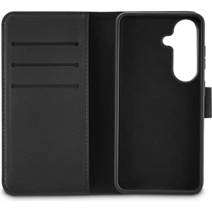 BLACK ROCK 2-1 Wallet Bookcover für Samsung Galaxy S26, Schwarz, abnehmbares Cover, 3 Kartenfächer, Geldscheinfach, Magnetverschluss – Bild 5