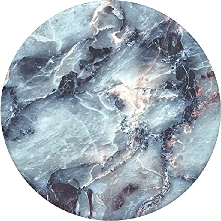 PopSockets PopGrip - Ausziehbarer Sockel und Griff für Smartphones und Tablets mit einem Austauschbarem Top - Blue Marble – Bild 2