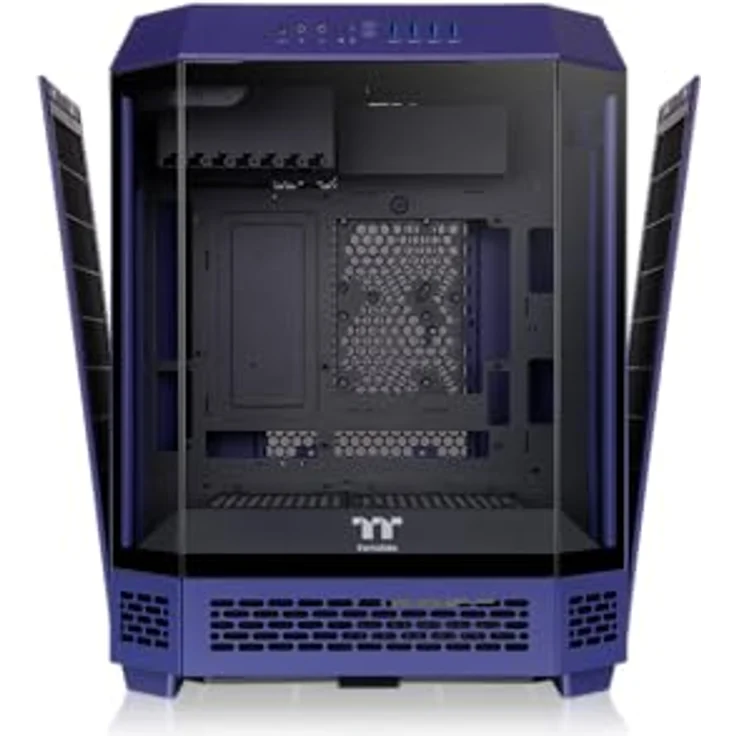 Thermaltake Tt The Tower 600 Future Dusk, ATX/mATX/Mini-ITX PC Gehäuse mit optimierter Kühlung, Violett – Bild 2