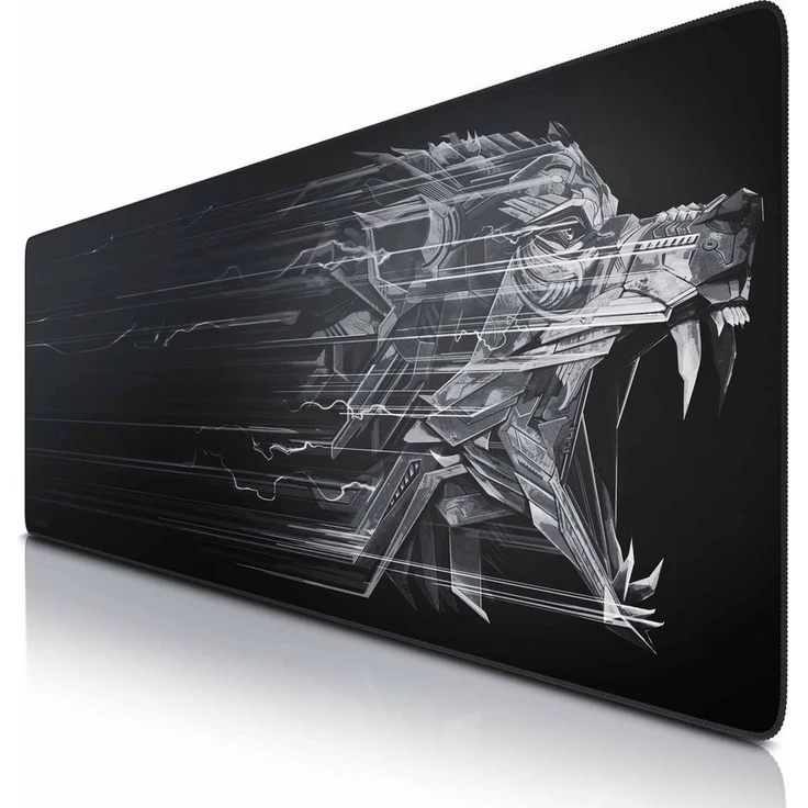 Titanwolf Gaming Mauspad XXXL Speed, 1200 x 400 mm, rutschfest, abwaschbar, präzise Steuerung mit Gummirückseite