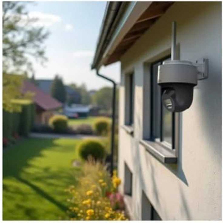 Hilook by HIKVISION Außenkamera, WLAN 4MP Smart-Kamera mit Bewegungsmelder, Nachtsicht bis 30m, 2-Wege-Kommunikation, SD-Karten-Slot bis 512 GB – Bild 2