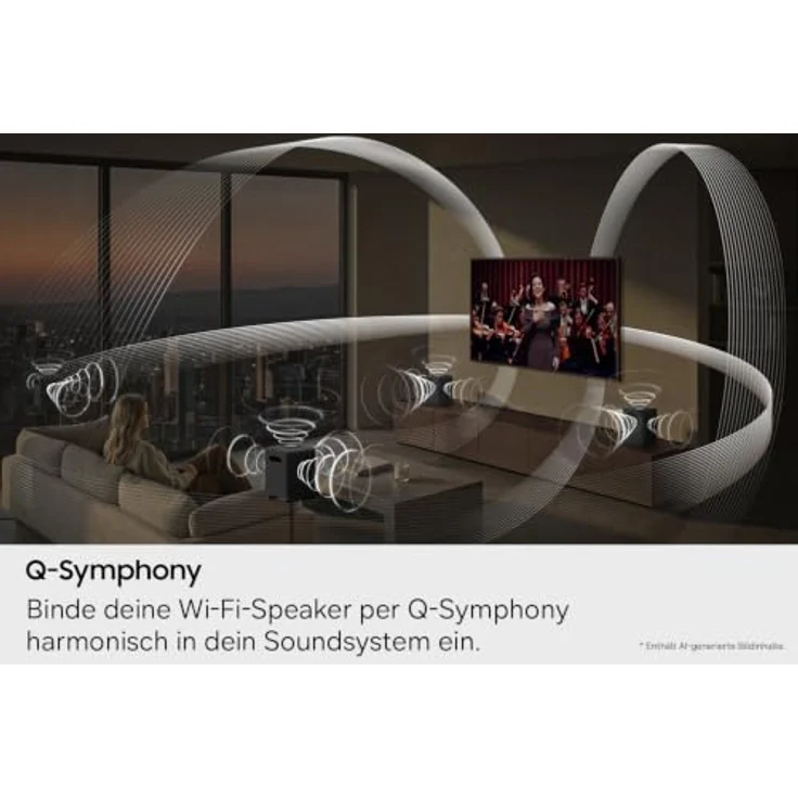 Samsung Music Studio 7 LS70H, WiFi-Bluetooth Lautsprecher mit 3.1.1-Kanal-Sound, Schwarz – Bild 4