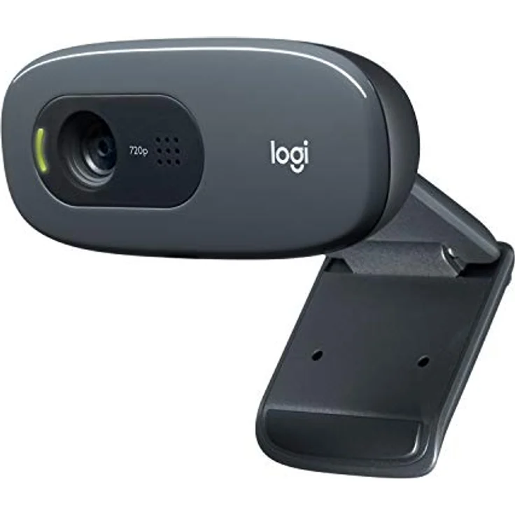 Logitech C270 1280 x 720pixels USB 2.0 schwarz Webcam – 720p, 3 MP, Clip – Bild 1