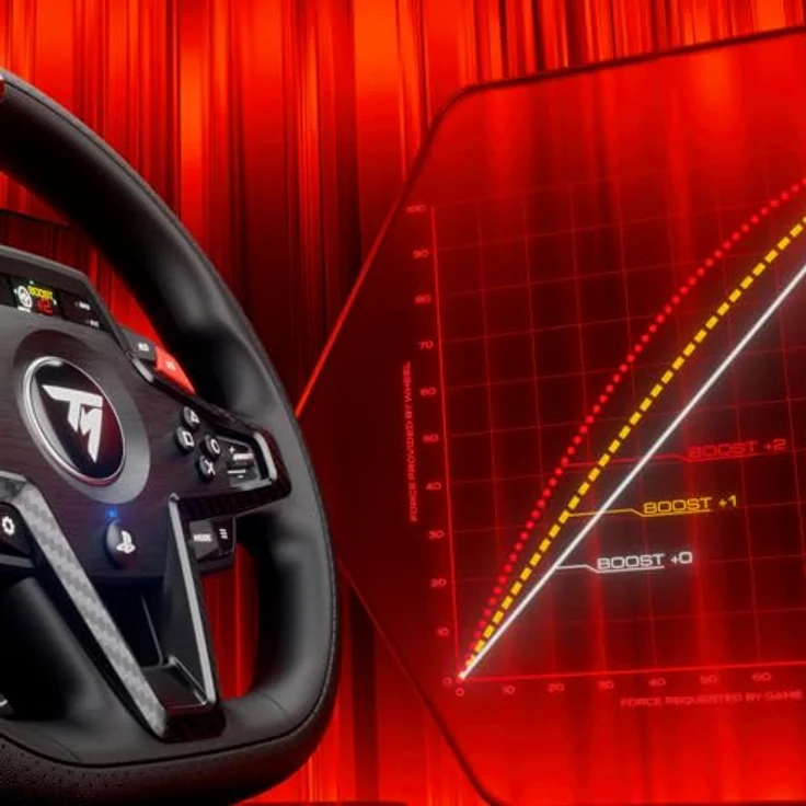 THRUSTMASTER T248R, Gaming-Lenkrad mit T-HD Force Feedback, 25 Tasten, ergonomischem Design, für PS5, PS4 und PC – Bild 4