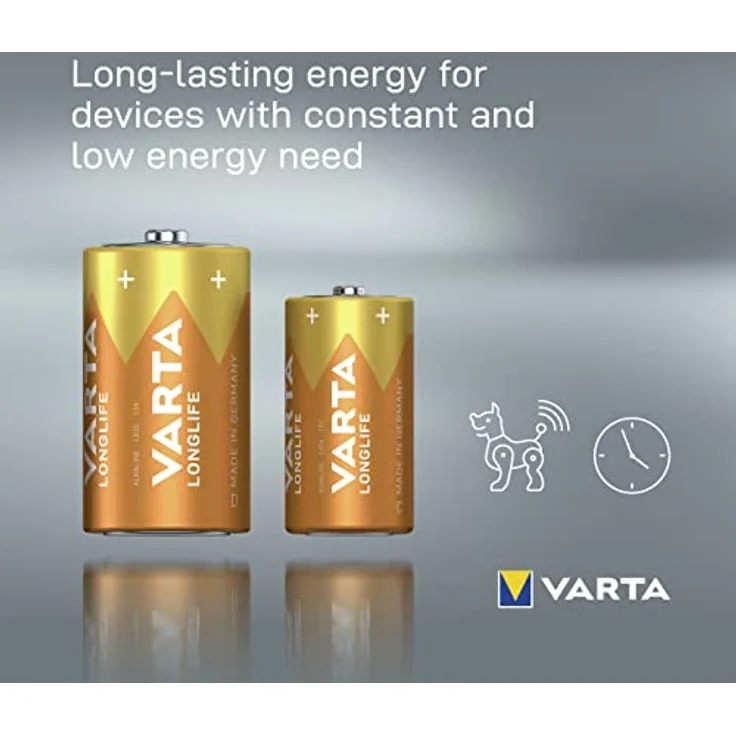 VARTA Longlife Batterie C Baby Alkaline Batterien LR14, 6er Pack – Bild 3