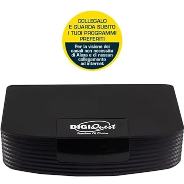 DIGIQUEST Digitaler terrestrischer Voice HiFi-Tuner, kompatibel mit Alexa, USB/HDD Aufnahme, inklusive WiFi Dongle, 12 V für Boote/Wohnmobile, CEC-Funktion – Bild 3