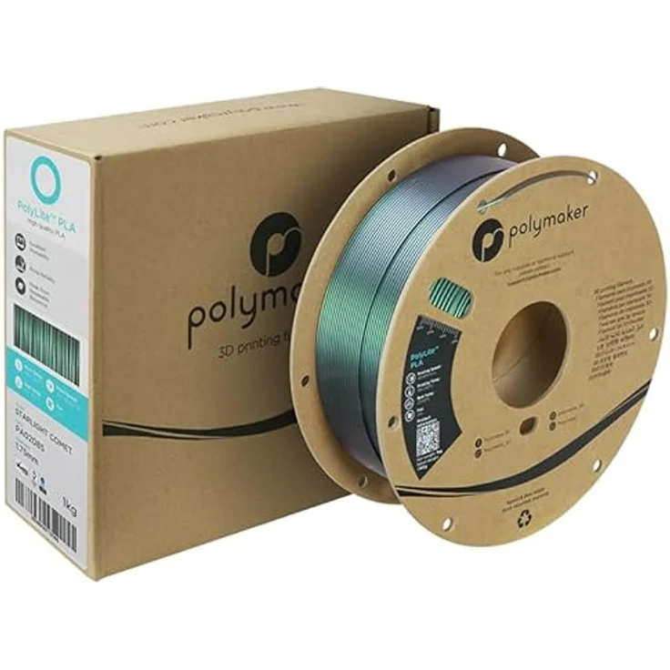 Polymaker PolyLite PLA Starlight - Comet, 3D-Druckmaterial mit Farbwechsel-Effekt und Jam-Free Technologie – Bild 3