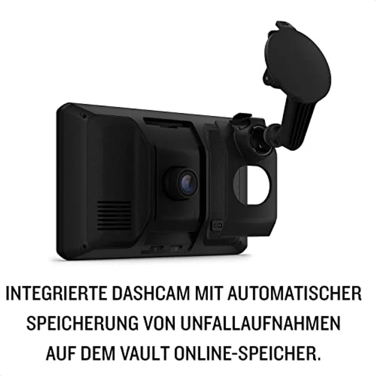 Garmin CamperCam 795 EU - Navigationsgerät mit integrierter Dashcam, Kollisionswarner und Spurhalteassistent für Wohnmobile/Wohnwagen. Inkl. 3D-Karten für Europa und Südafrika sowie Fahrerassistenz. – Bild 4