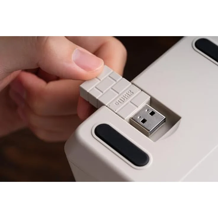 8BitDo Retro 18 Mechanical Numpad (M Edition), 2-in-1 Numpad mit Kailh Box White Switches V2 und retro LED Display – Bild 7