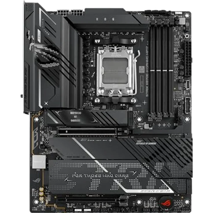 ASUS ROG STRIX X870E-H GAMING WIFI7, Mainboard für AMD Ryzen™ Prozessoren, ATX, 16+2+1 Phasen Stromversorgung, optimiertes Kühl-Design, integriertes WiFi 7, USB4® und PCIe 5.0. – Bild 2