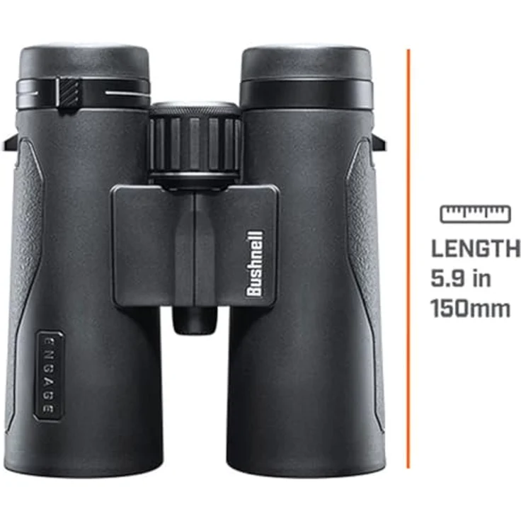 Bushnell Fernglas Engage X 10x42, brilliante Bildqualität, kompakt, beschlägt nicht, EXO Barrier Schutz, BENX1042 – Bild 3