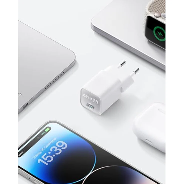 Anker 511 Nano 3 Ladegerät EU 30 W, tragbares Ladegerät, mehrfarbig – Bild 3