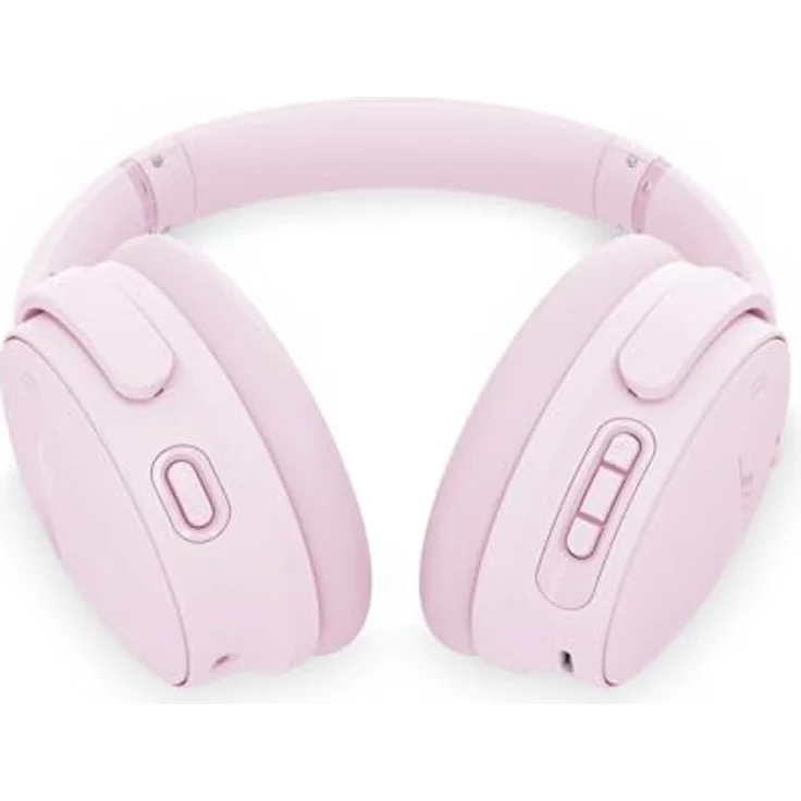 Bose QuietComfort 45, Kabellose Noise-Cancelling Kopfhörer mit Mikrofon, Bluetooth, bis 24 Std. Akkulaufzeit, Blütenrosa – Bild 4