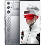 REDMAGIC 9S Pro 120Hz Gaming Handy, 5G Android Smartphone, 16GB RAM+512GB ROM, Snapdragon 8 Gen 3, 6.8" AMOLED Full Bildschirm, FHD+ Gaming Telefon, 50MP Kamera, 80W Ladegerät, Dual-SIM Silber