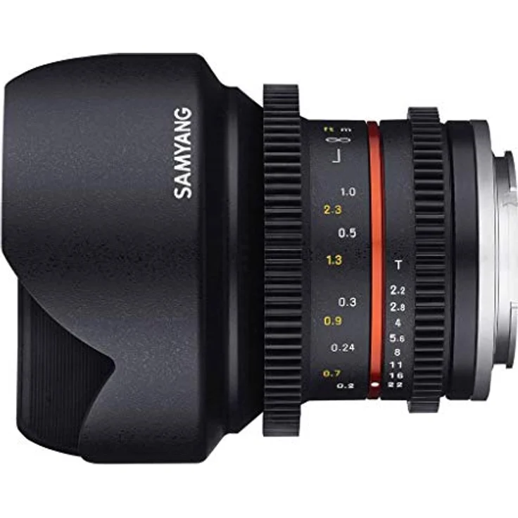 SAMYANG 14012T2.2F 12 mm T2.2 Cine NCS CS Objektiv für Anschluss Fuji X schwarz – Bild 4