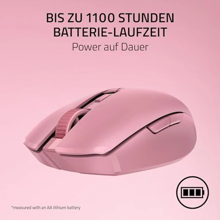 RAZER Gaming-Maus Viper Mini, kabellos mit 18.000 DPI, ultraleicht und beidhändig, schwarz – Bild 4