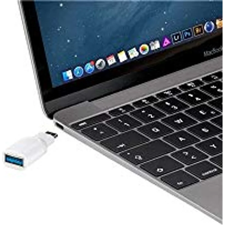 Wentronic Goobay USB-C Adapter - USB 3.0 A-Buchse, Weiß - zum Anschluss zwischen USB-C und USB-A Geräten (66262) - Preisvergleich – Bild 2