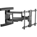 RICOO TV Wandhalterung Schwenkbar Neigbar für 65-110 Zoll S7564-B - Fernseher Halterung/TV Halterung Schwenkbar - Fernseher Wandhalterung TV Wandhalterung 75 Zoll bis 70 Kg mit max. VESA 600x400 mm - RICOO TV Wandhalterung Schwenkbar 75 Zoll in Schwarz