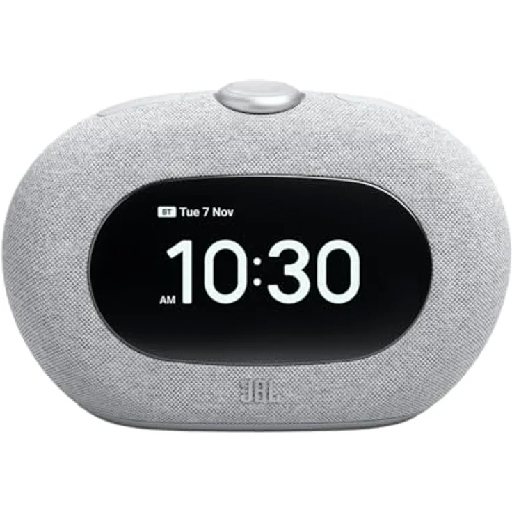 JBL Horizon 3, Bluetooth-Lautsprecher und Wecker mit DAB+/UKW-Radio, grau