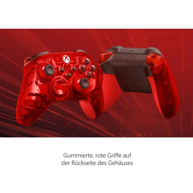 Microsoft Xbox Wireless Controller – Pulse Cipher Special Edition Rot Bluetooth-Gamepad Analog / Digital für Xbox Series S, Android, Xbox Series X, iOS, PC – Bild 6