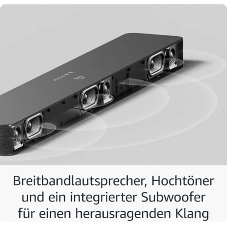 Amazon Fire TV-Soundbar Plus | 3.1-Kanal-Sound, Dolby Atmos, DTS:X, ideal für Dialoge | 2024 – Bild 2