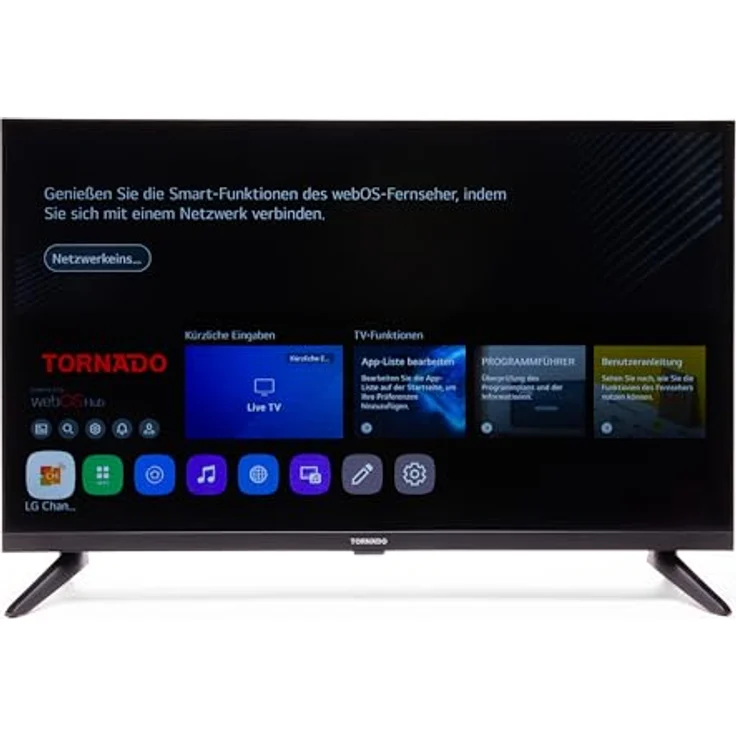 Tornado 50US4301X, Smart TV 50" UHD Frameless mit Dolby Audio, Bluetooth und WebOS – Bild 3