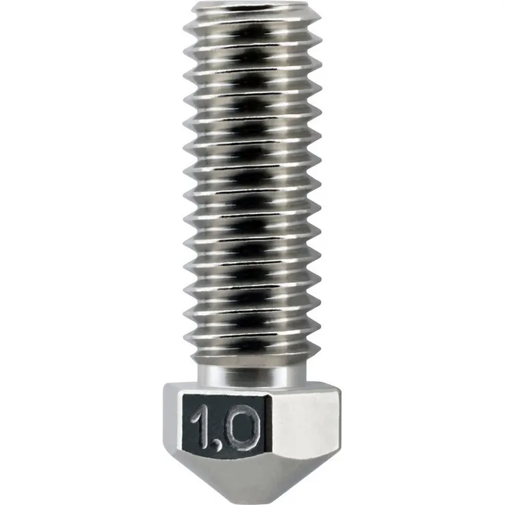 Micro-Swiss 3D-Drucker Düse 1.0mm Plated, verschleißfest und hochflow für Volcano Hotend