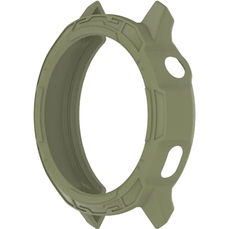 GIOPUEY Hülle für Garmin Venu 4 45mm, Premium TPU Silikon Schutz Case in grün, präzise Passform, stoßfest und kratzsicher – Bild 2