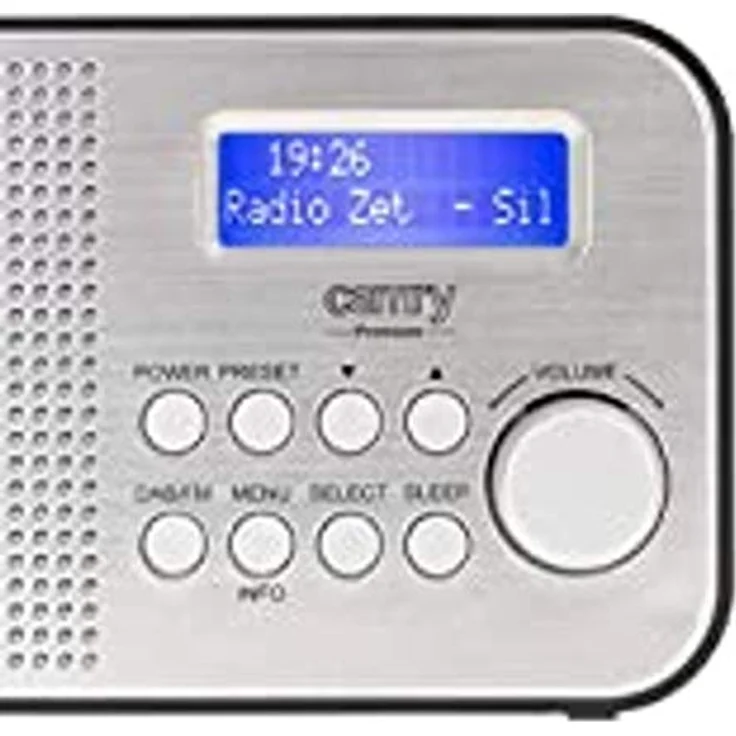 Camry CR1179, Tragbares Radio, weiß/schwarz, (DAB+, DAB, UKW)  – Bild 4