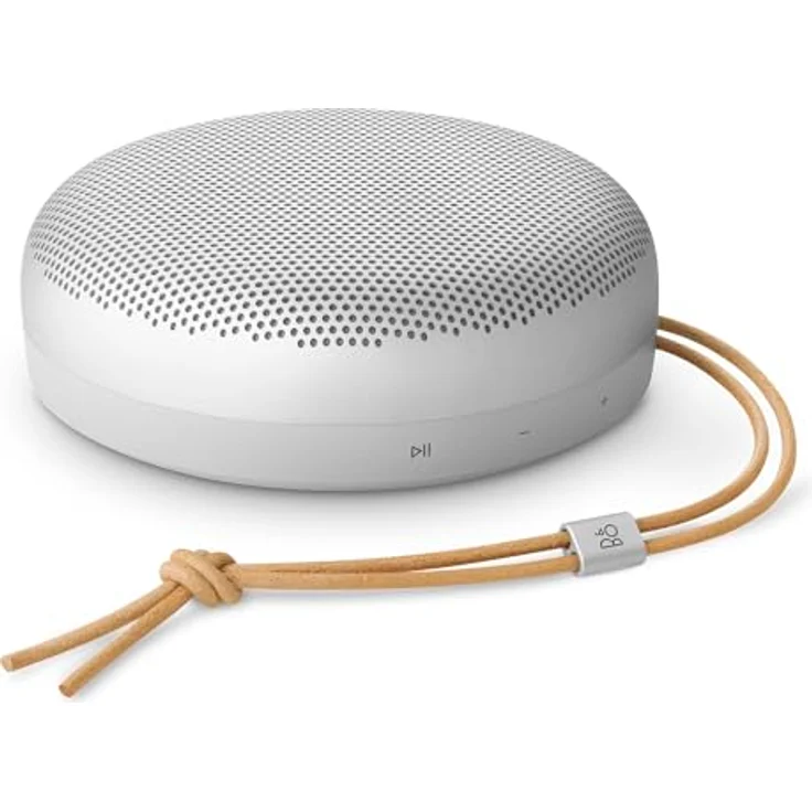Bang & Olufsen Beosound A1 (3. Generation), Tragbarer wasserdichter Bluetooth-Lautsprecher mit 3 Mikrofonen, Cradle-to-Cradle-zertifiziert, Natural Aluminium, bis zu 24 Stunden Akkulaufzeit – Bild 1